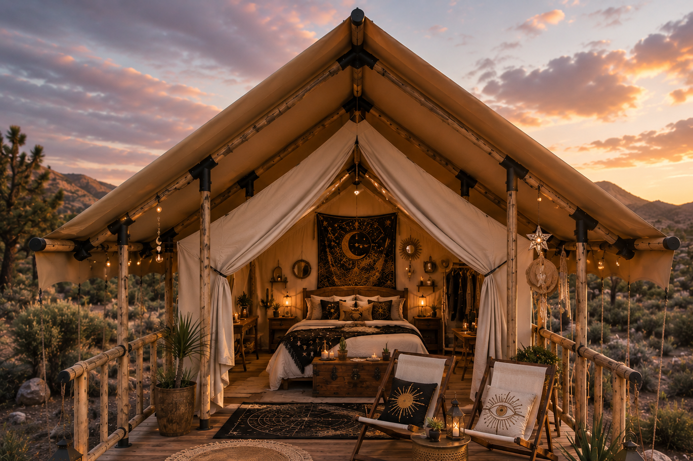 Desert Cosmos Tent